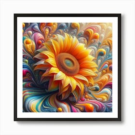 Sunflower 4 Art Print