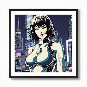 Ghost In The Shell 4 Art Print