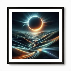 Eclipse Of The Sun 1 Art Print