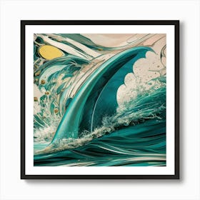 'Waves' Art Print