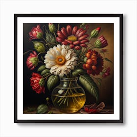 Flowers In A Vase Art Print