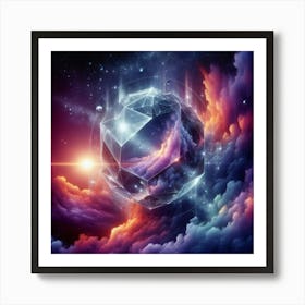 Crystal Ball tripp  Art Print