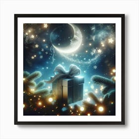 Gift Box Art Print