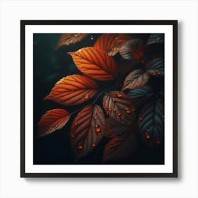 Autumn Leaves 4 Art Print