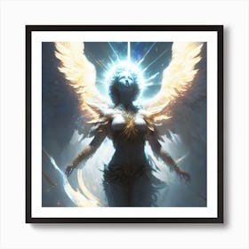 Angel Of Light 1 Art Print