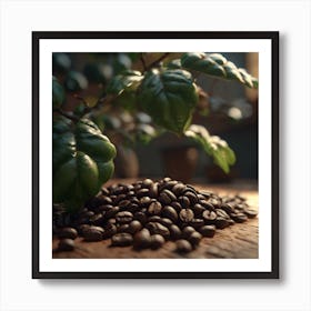 Coffee Beans 136 Art Print