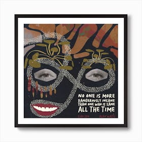 (In)Sane Art Print