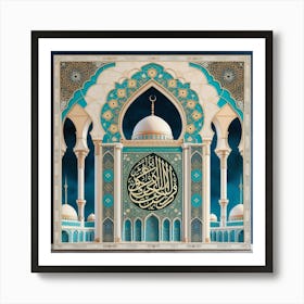 Islamic Mosque Art Print