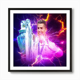 Ronaldo 4 Art Print