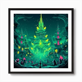 The New Year in Hisseii Art Print