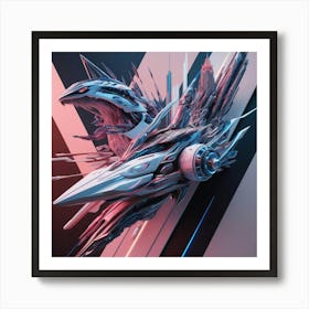 Spaceship 1 Art Print