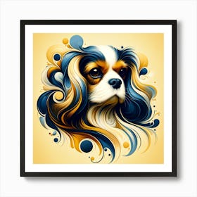 Cavalier King Charles Spaniel 02 1 Art Print