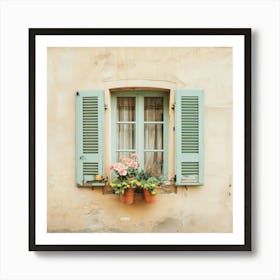 Vintage Window 1 Art Print