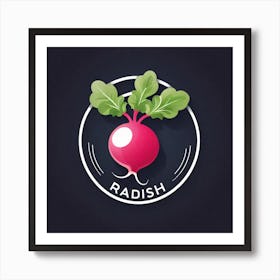 Radish 26 Art Print