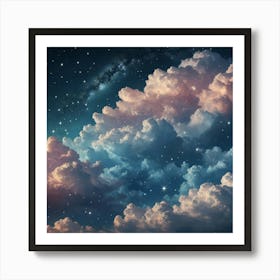 Clouds In The Sky Art Print