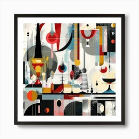 Dinner Art Print