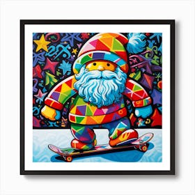 Santa Claus 21 Art Print