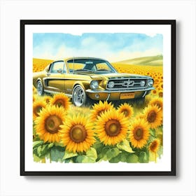 Car Art 397 Art Print