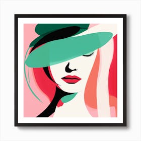 Abstract Pink Beauty Art Print