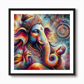 Ganesha 22 Art Print