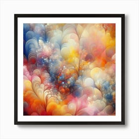 Abstract Painting 45 Art Print