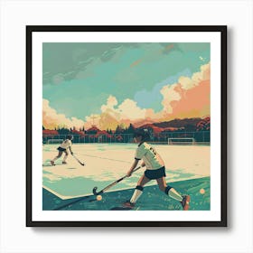 Field Hockey 14 Art Print