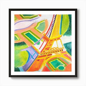 Paris Eiffel Tower 1 Art Print