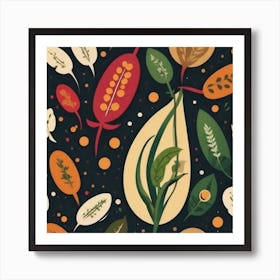 Legumes As A Logo Mysterious (2) Art Print