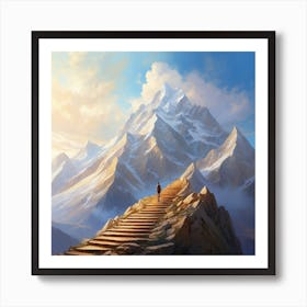 The Peak Art Print