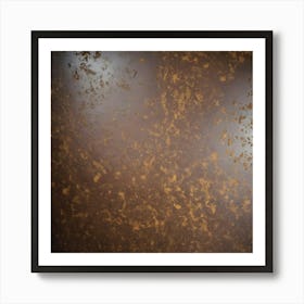 Photography Backdrop PVC brown painted pattern 16 Art Print