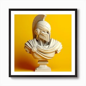 Spartan Bust Art Print