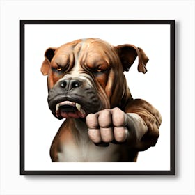 Bulldog — Stock Photo Art Print