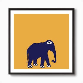 Elefante Art Print