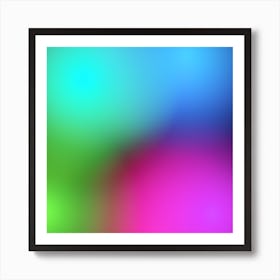 Abstract Blurred Background 5 Art Print