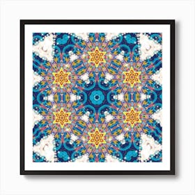 Psychedelic Pattern 2 Art Print