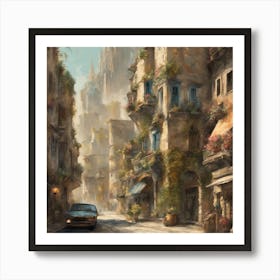 City Street 2 Art Print