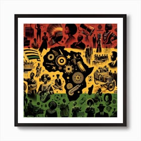 African People Art Print