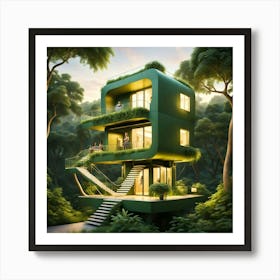 House In The Forest 2 Art Print