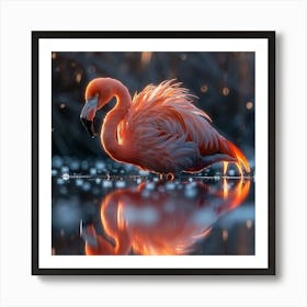 Flamingo 55 Art Print