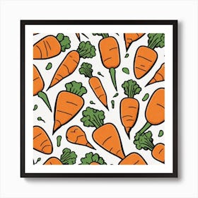 Carrots 38 Art Print