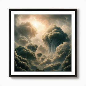 Clouds In The Sky 4 Art Print