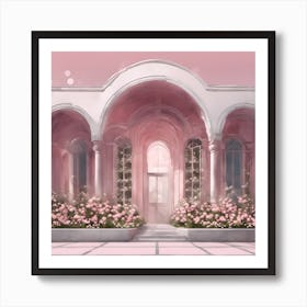 Pink Roses Art Print