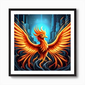 Phoenix Rising Art Print