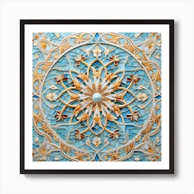 Mosaic Tile Art Print