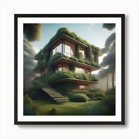 House In The Forest Art Print