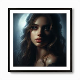 Dark Beauty 1 Art Print