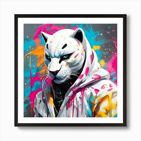 White Tiger 11 Art Print