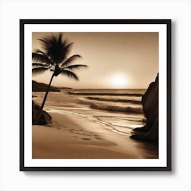 St John'S Beach Art Print