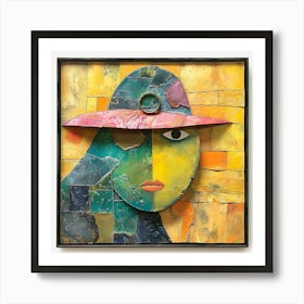 'A Woman In A Hat' 1 Art Print