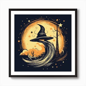 Witch Hat 2 Art Print